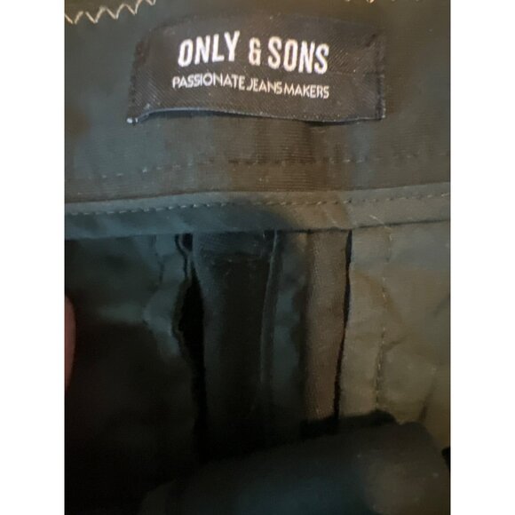 Only & Sons Mens Mark Tapered Chino Pants W30 L30 - Picture 2 of 10